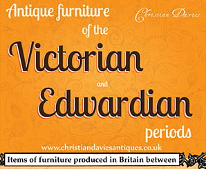 Antique furniture of the Victorian and Edwardian periods