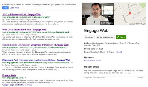 engage web google plus