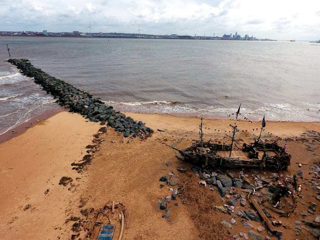 Black Pearl Pirate Ship in New Brighton