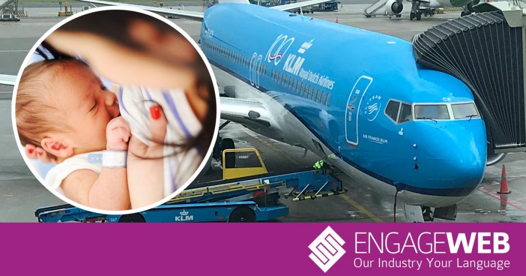 KLM Breastfeeding Boobie