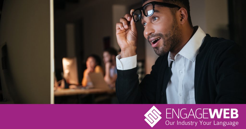 Surprised businessman