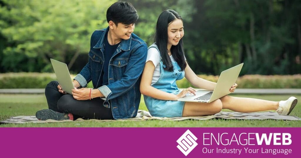 Young people social media