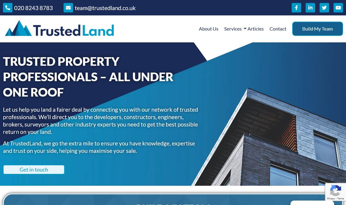 Trusted property professionals – all under one roof TrustedLand