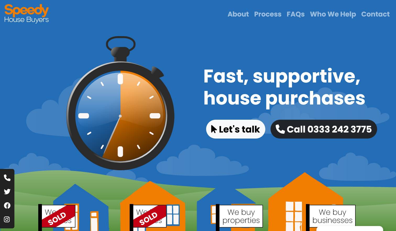 Fast supportive house purchases Speedy House Buyers screenshot