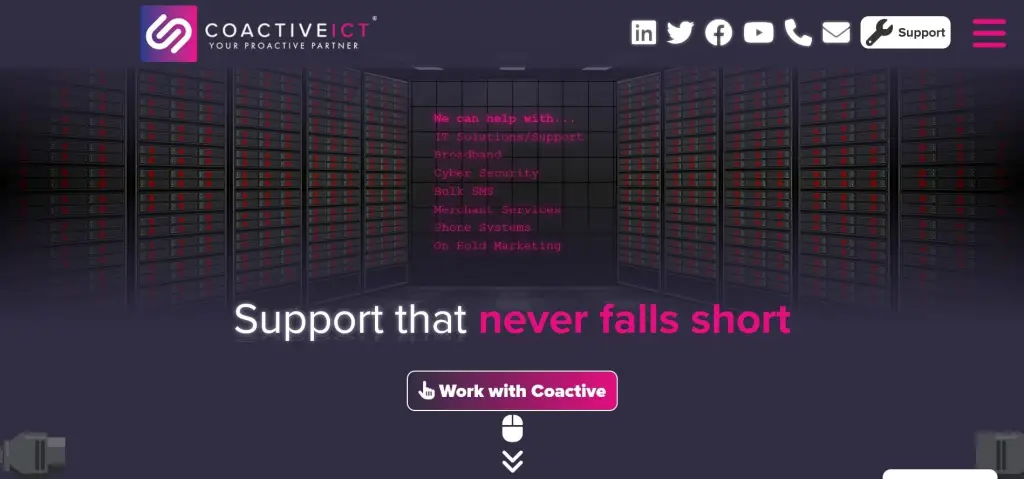 Coactive ICT Website Design