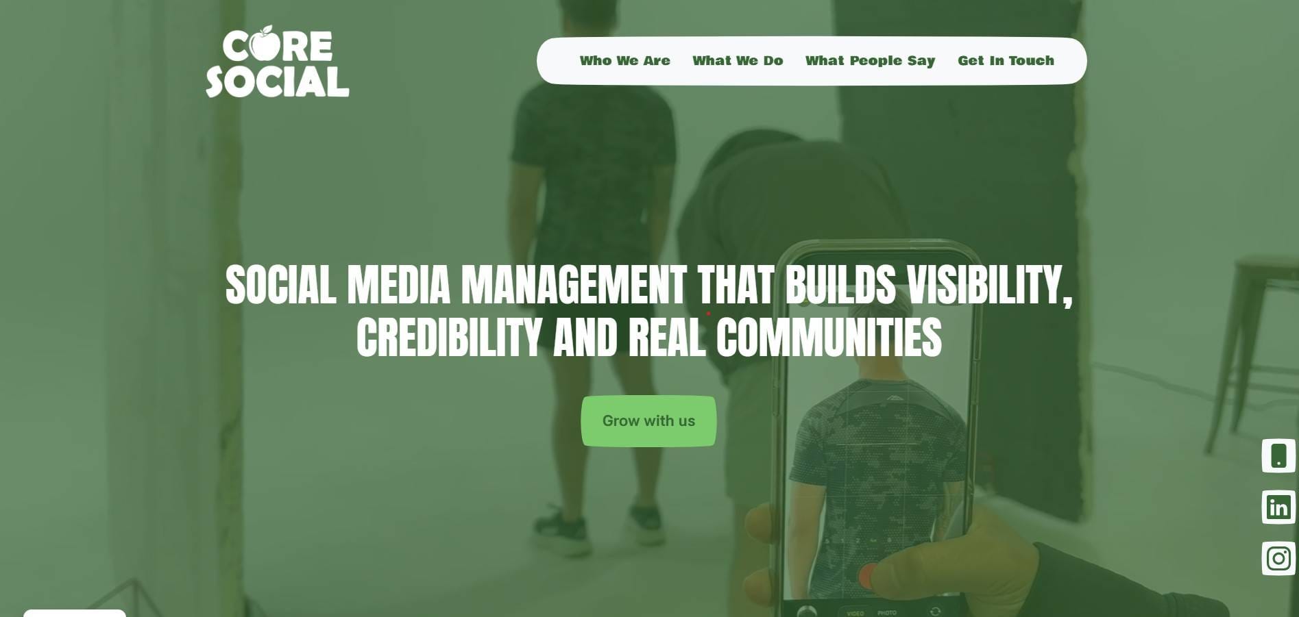 Core Social Homepage 2026