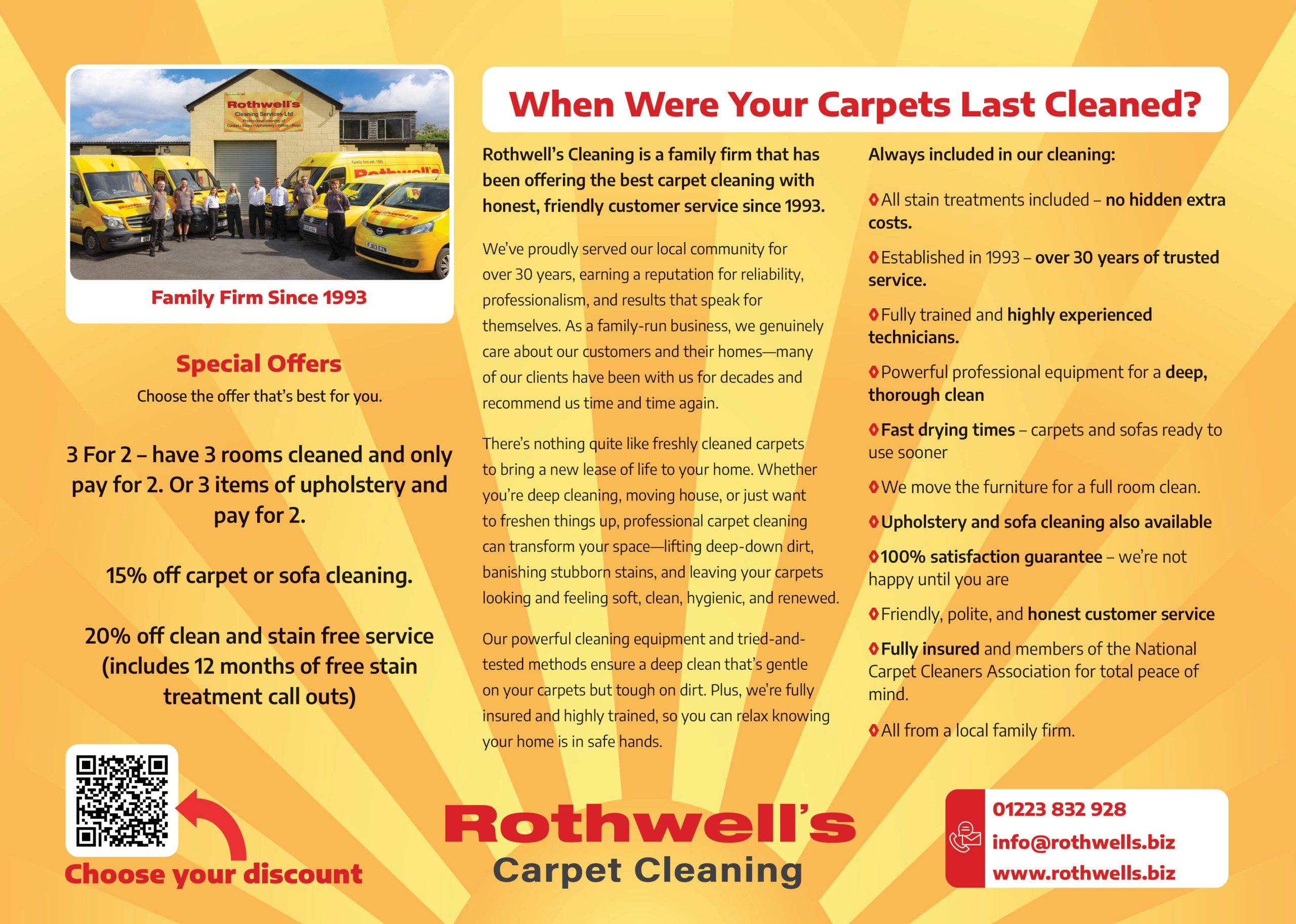 Logo Design 23 flyer Rothwells