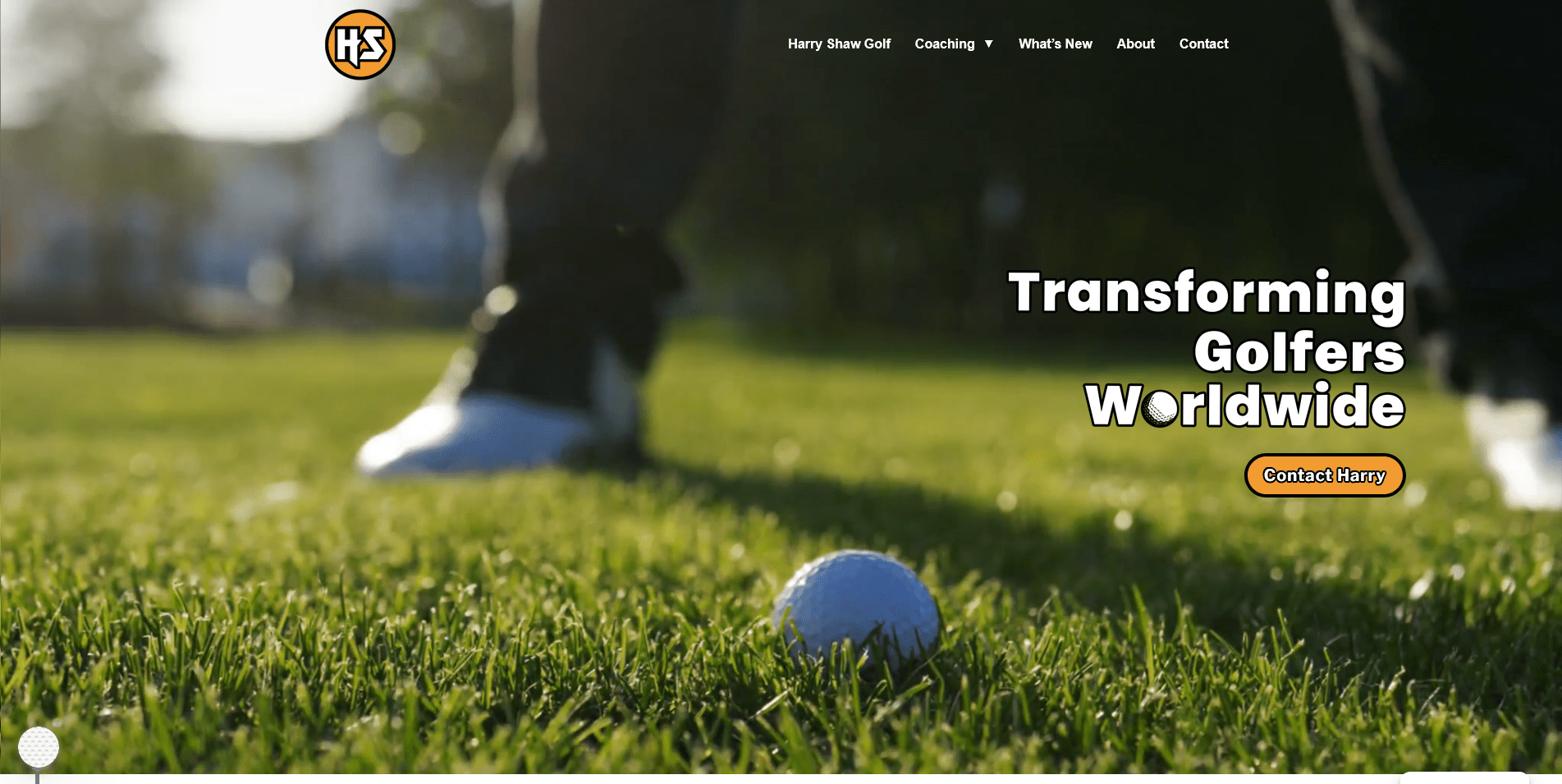 Harry Shaw Golf Homepage
