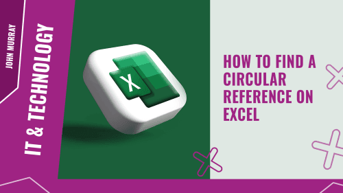 How to find a circular reference on Excel