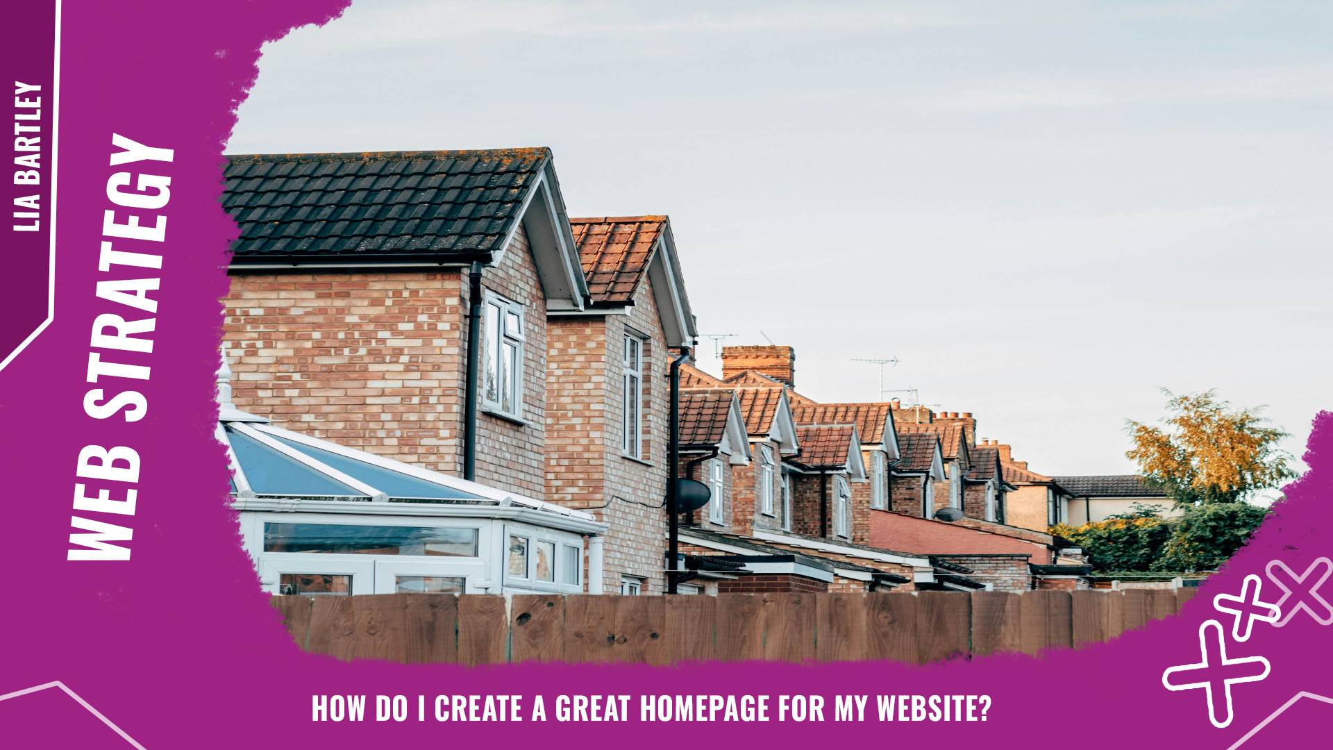 How do I create a great homepage for my website Background