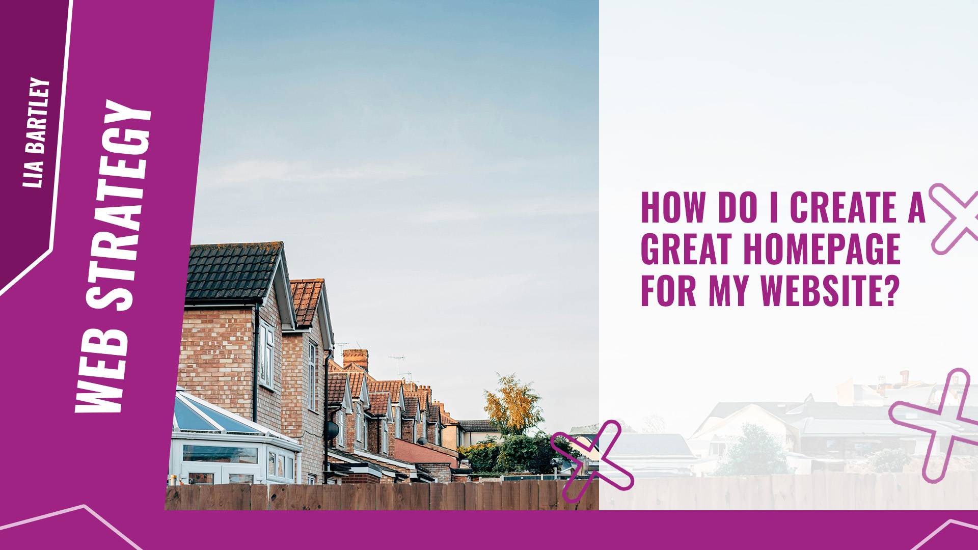 How do I create a great homepage for my website