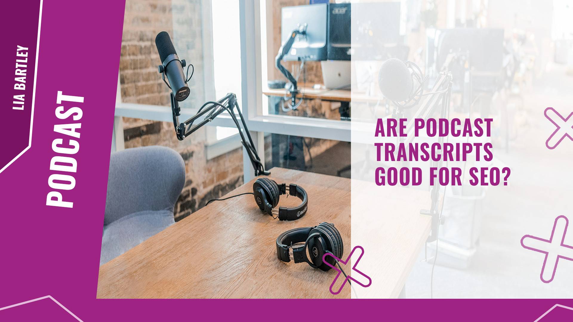 Are podcast transcripts good for SEO