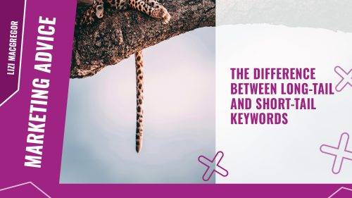 The difference between long tail and short tail keywords