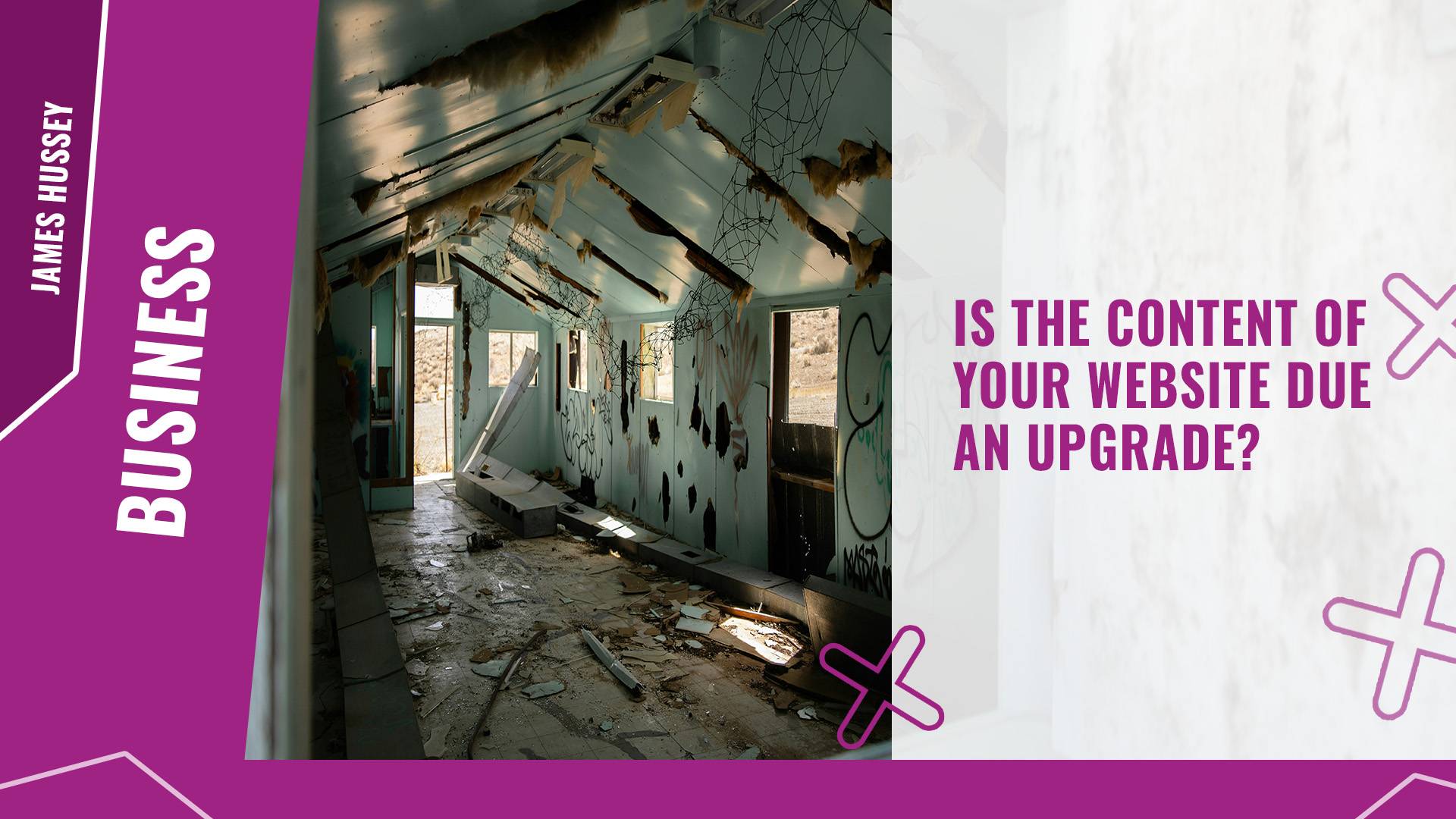 Is the content of your website due an upgrade