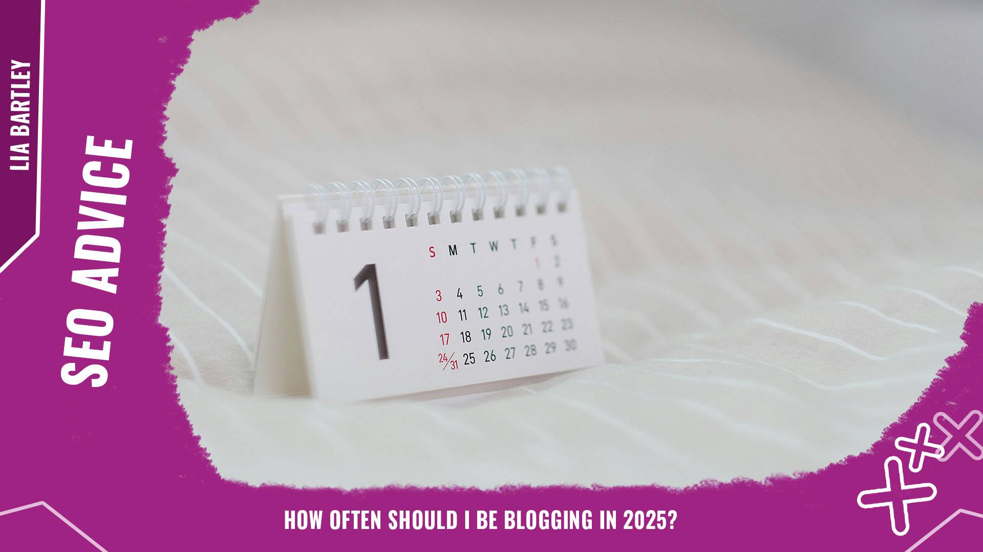 How often should I be blogging in 2025 Background