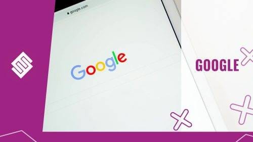 Google search on tablet