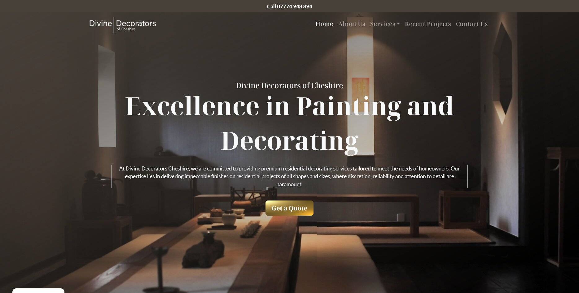Divine Decorators Homepage