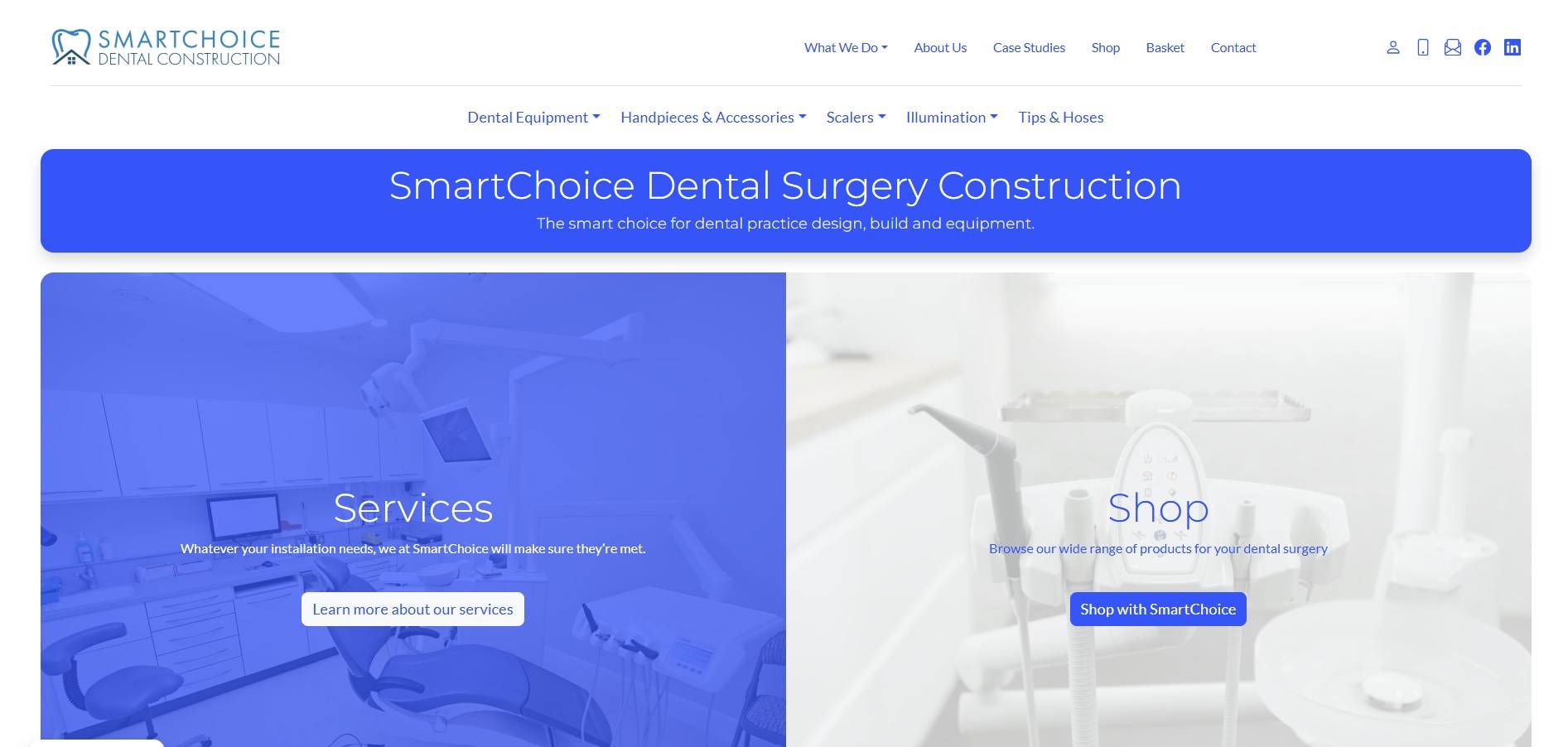 Smart Choice Dental Homepage